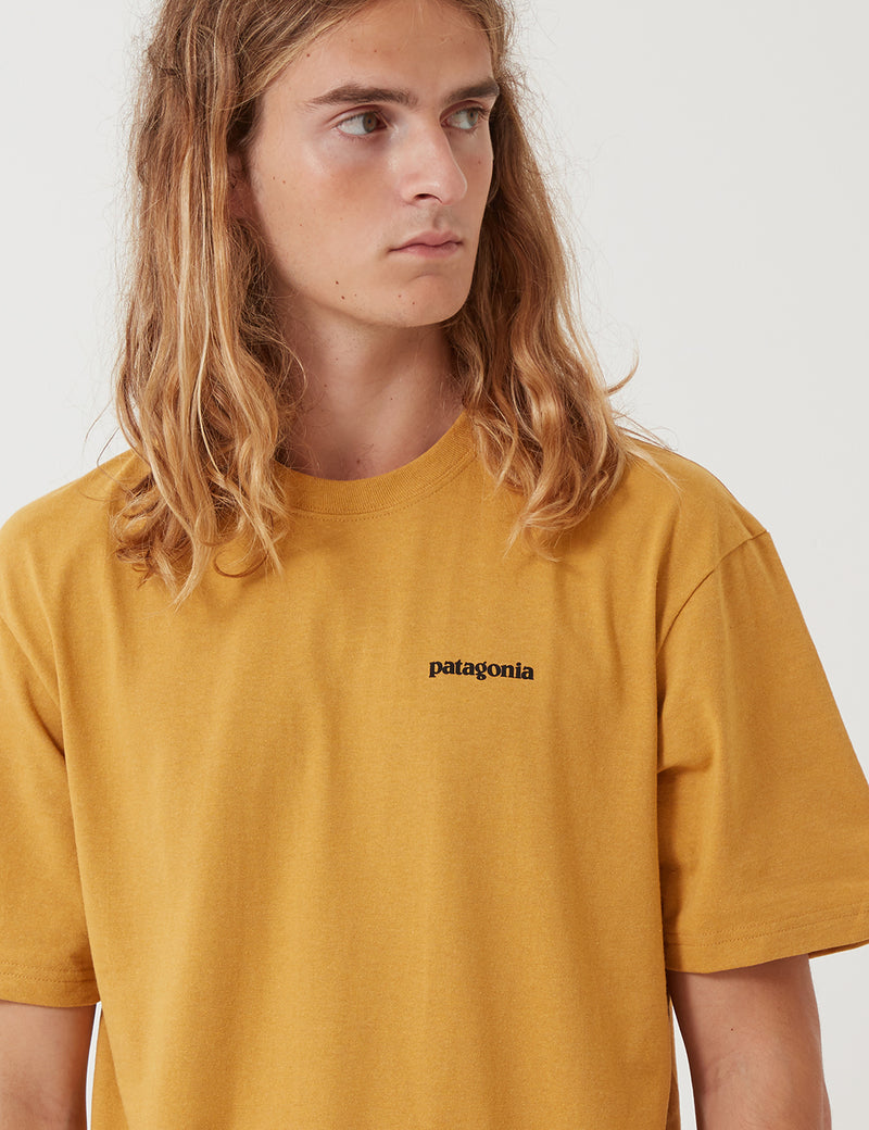 Patagonia P-6 Logo Responsibili-Tee T-Shirt - Glyph Gold