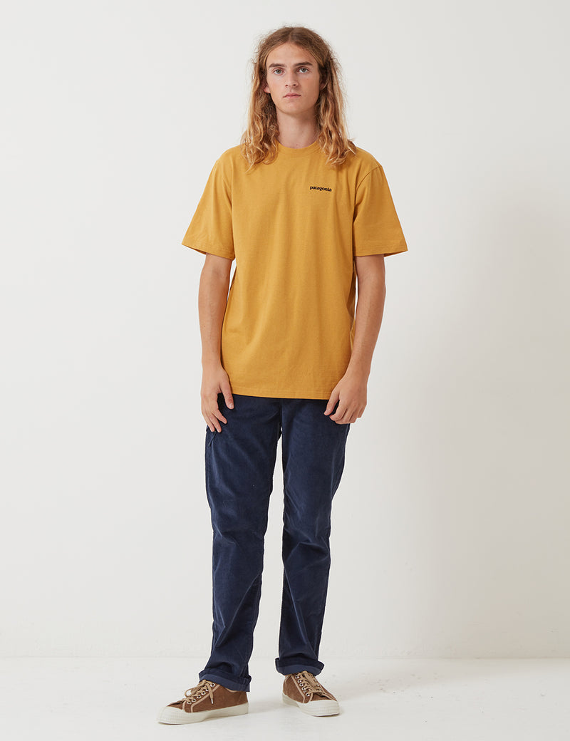 Patagonia P-6 Logo Responsibili-Tee T-Shirt - Glyph Gold