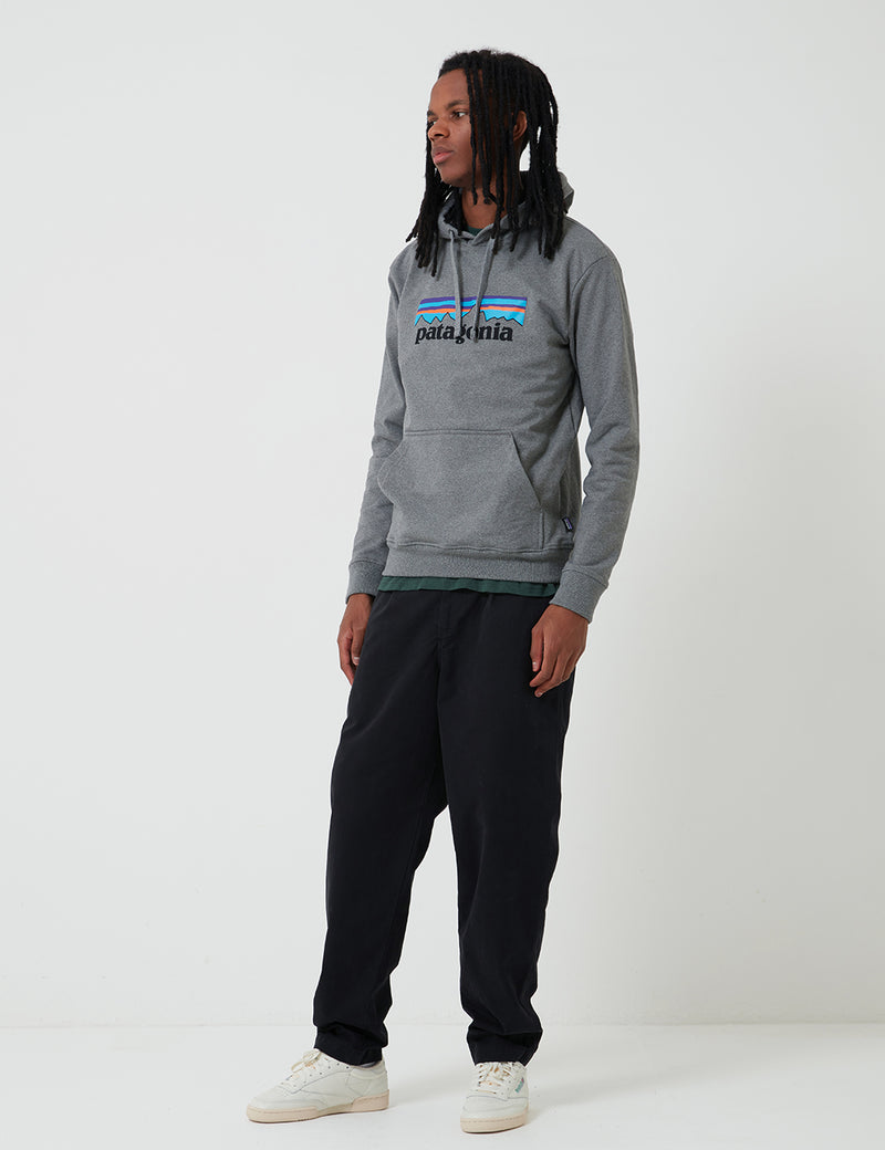 Patagonia P-6 Logo Uprisal Hoody - Grey Heather