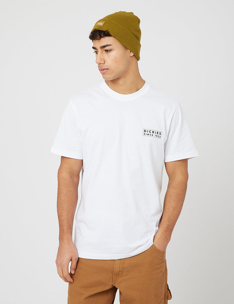 T-Shirt Dickies Pacific - Blanc