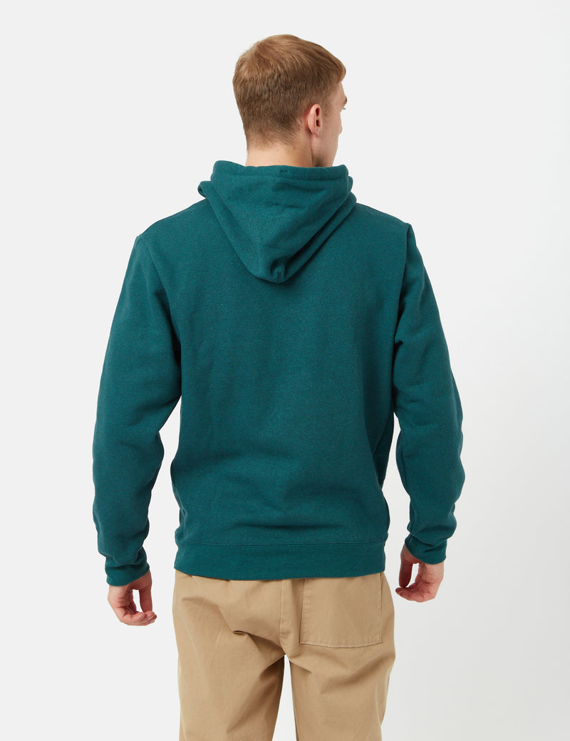 Sweat à Capuche Patagonia P-6 Logo Uprisal - Borealis Green