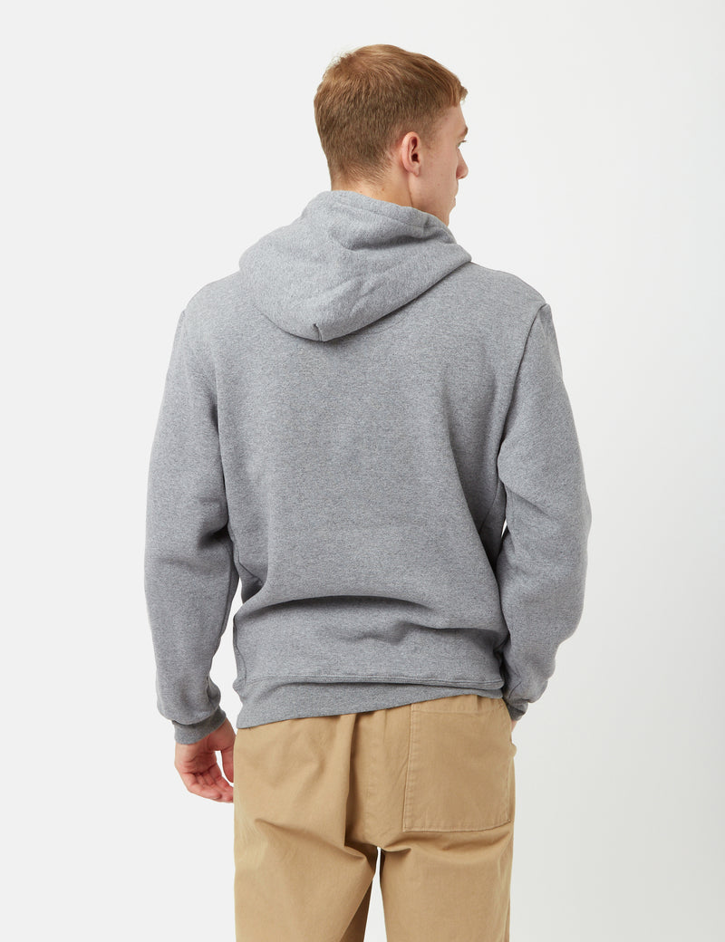 Sweat à Capuche Patagonia P-6 Logo Uprisal - Gravel Heather Grey