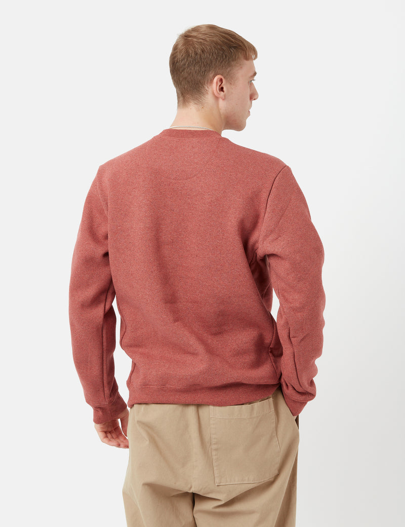 Sweat Patagonia P-6 Label Uprisal Crew - Rose Musquée