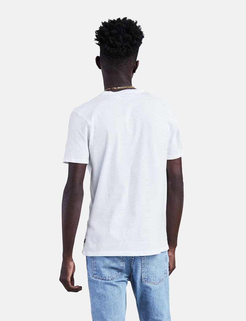 T-Shirt Graphique Logo Levis Sportswear - Blanc