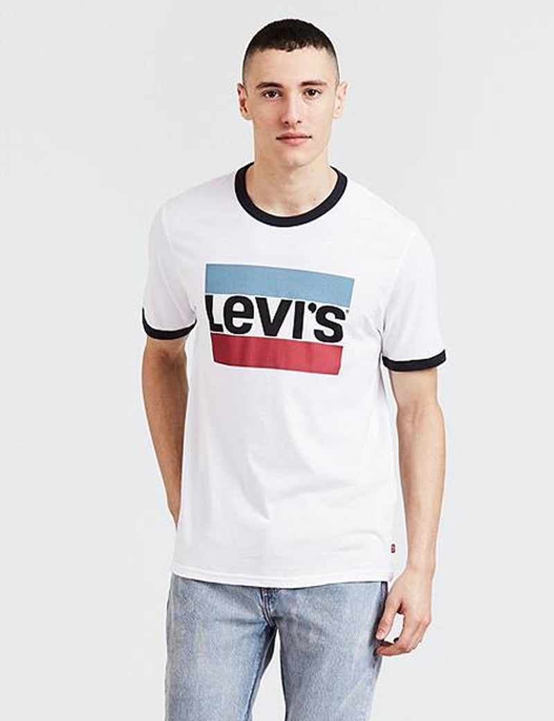Levis Ringer Sportswear T-shirt - White