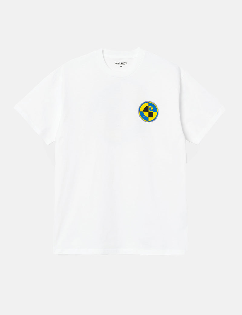 Carhartt-WIPテストTシャツ-ホワイト