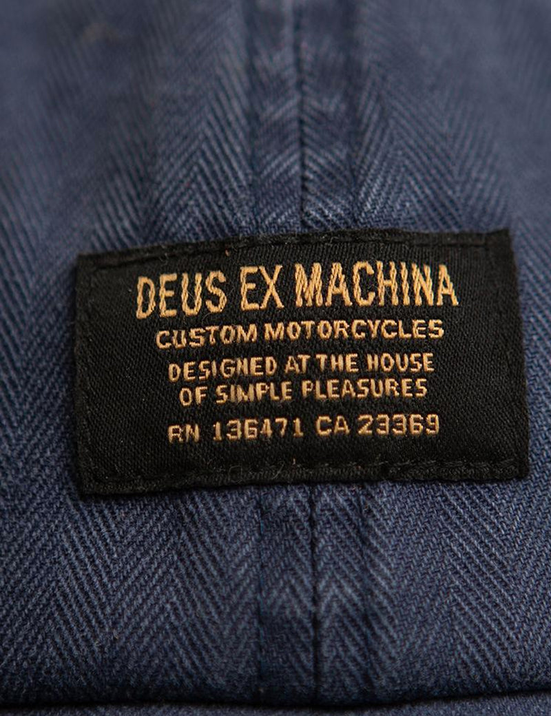 Deus Ex Machina Holbrook Kappe - Benzinblau