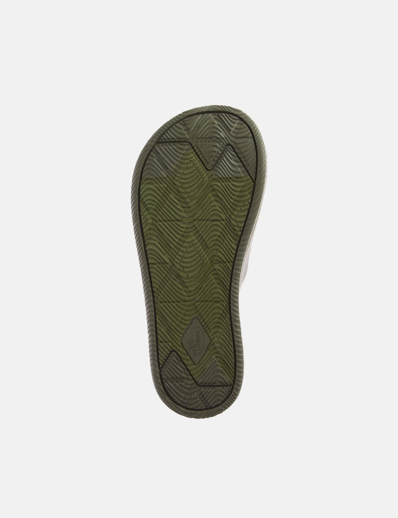 Chaco Chillos Slide Sandale - Fossil Green