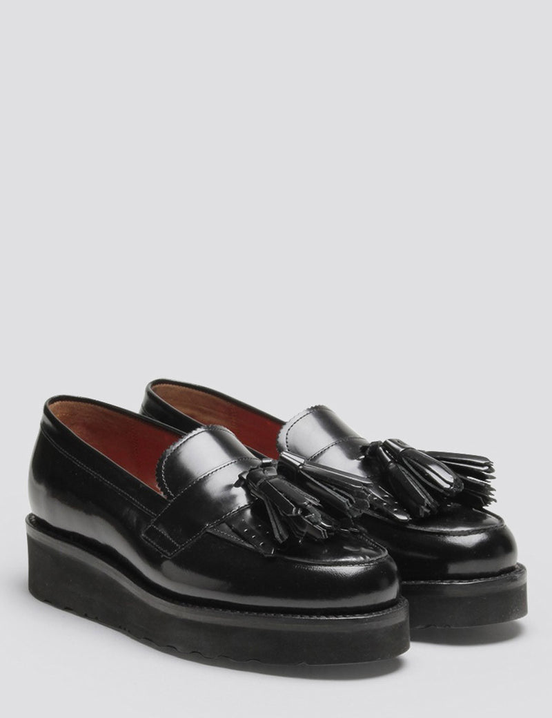 Mocassins Grenson Clara Tassel Femme - Noir