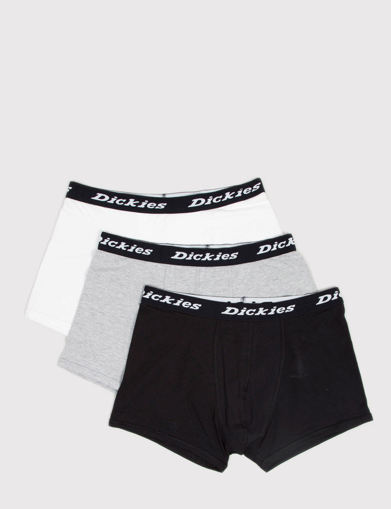 Dickies San Diego Boxer Shorts 3 Pack - Black