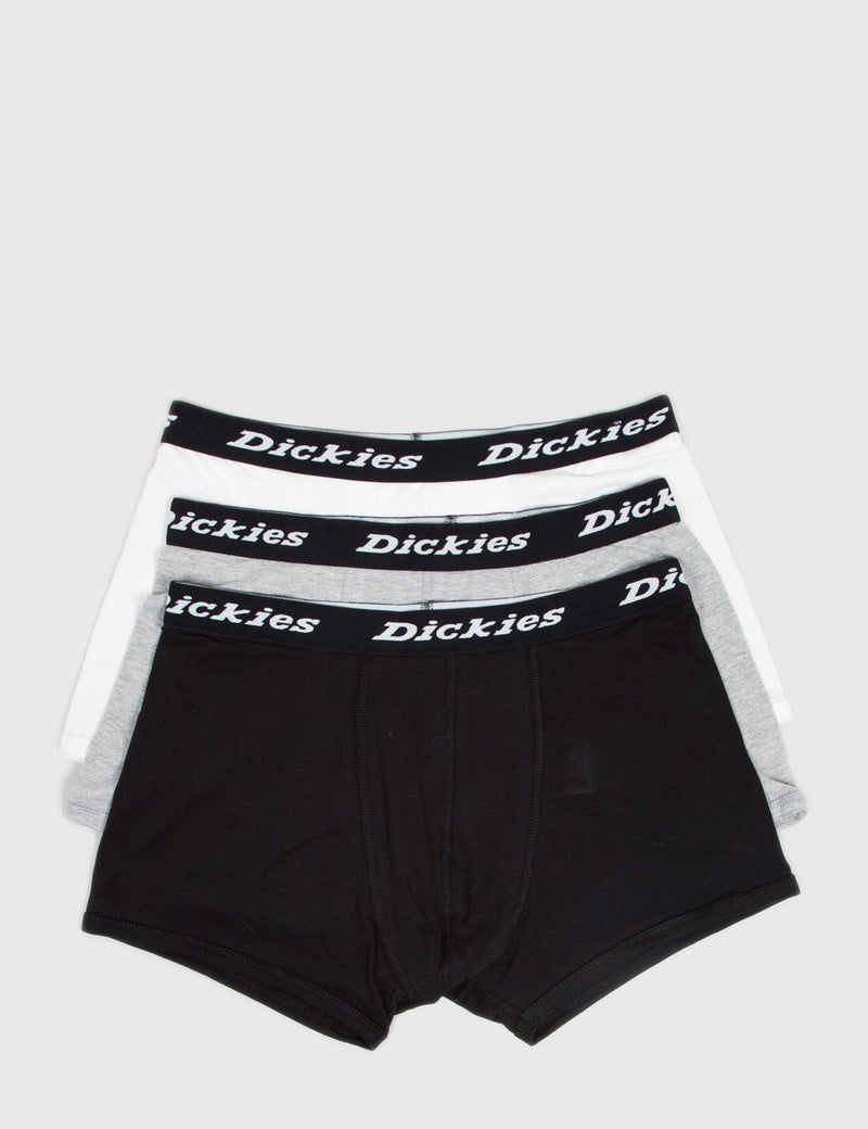 Dickies San Diego Boxer Shorts 3 Pack - Black
