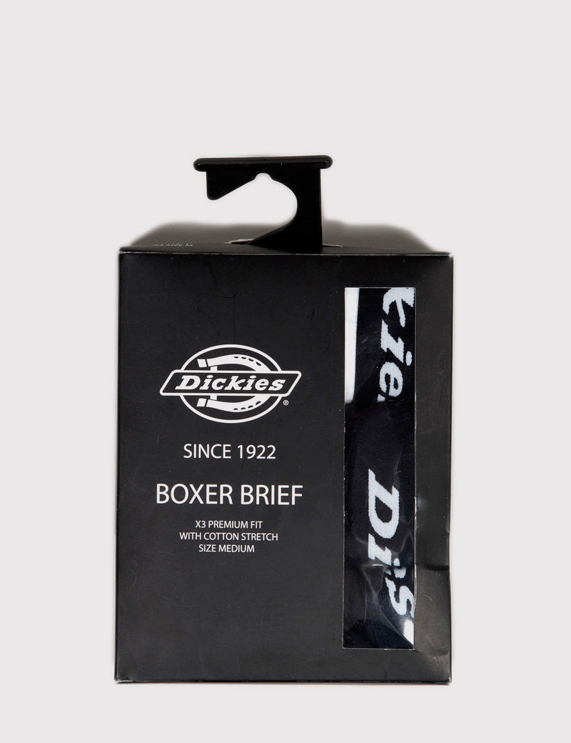 Dickies San Diego Boxer Shorts 3 Pack - Black