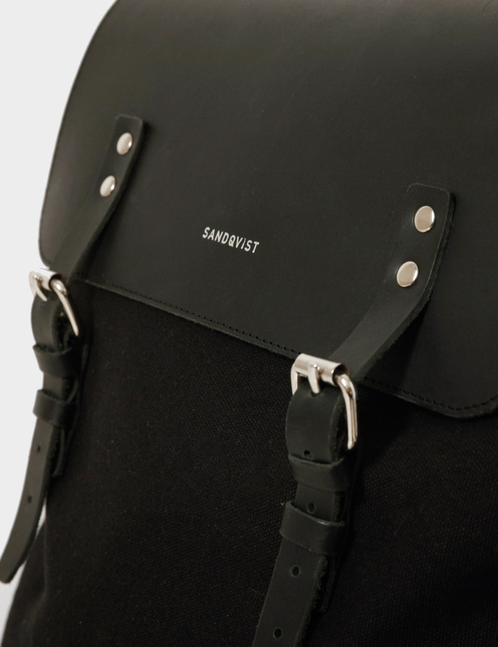 Sandqvist hege grand canvas top backpack