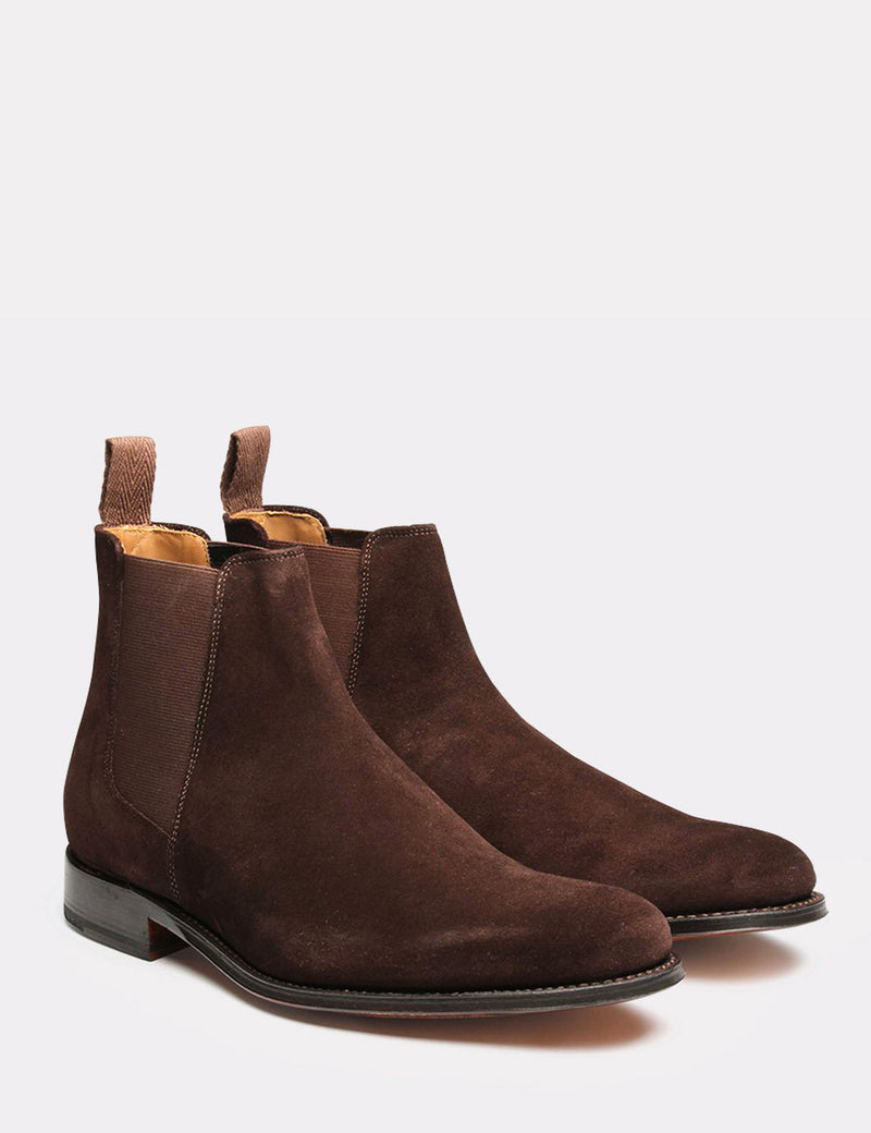 Grenson declan suede clearance chelsea boots