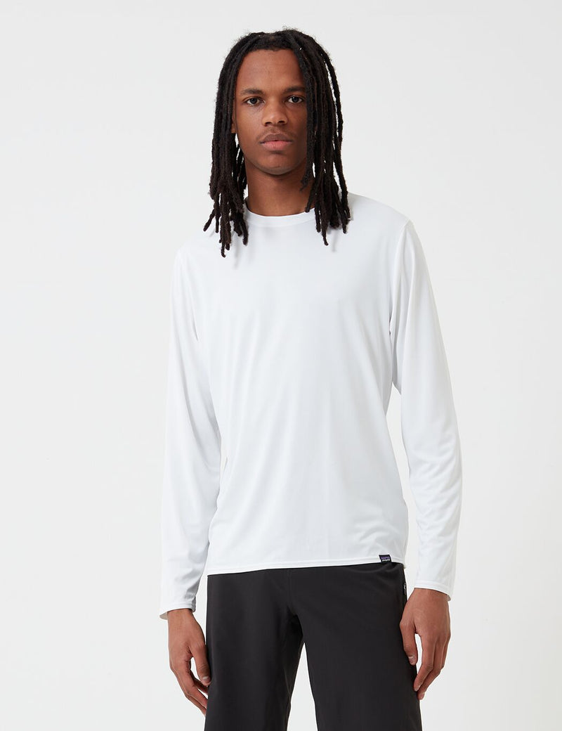 Patagonia Capilene Cool Daily Long-Sleeved T-Shirt - White
