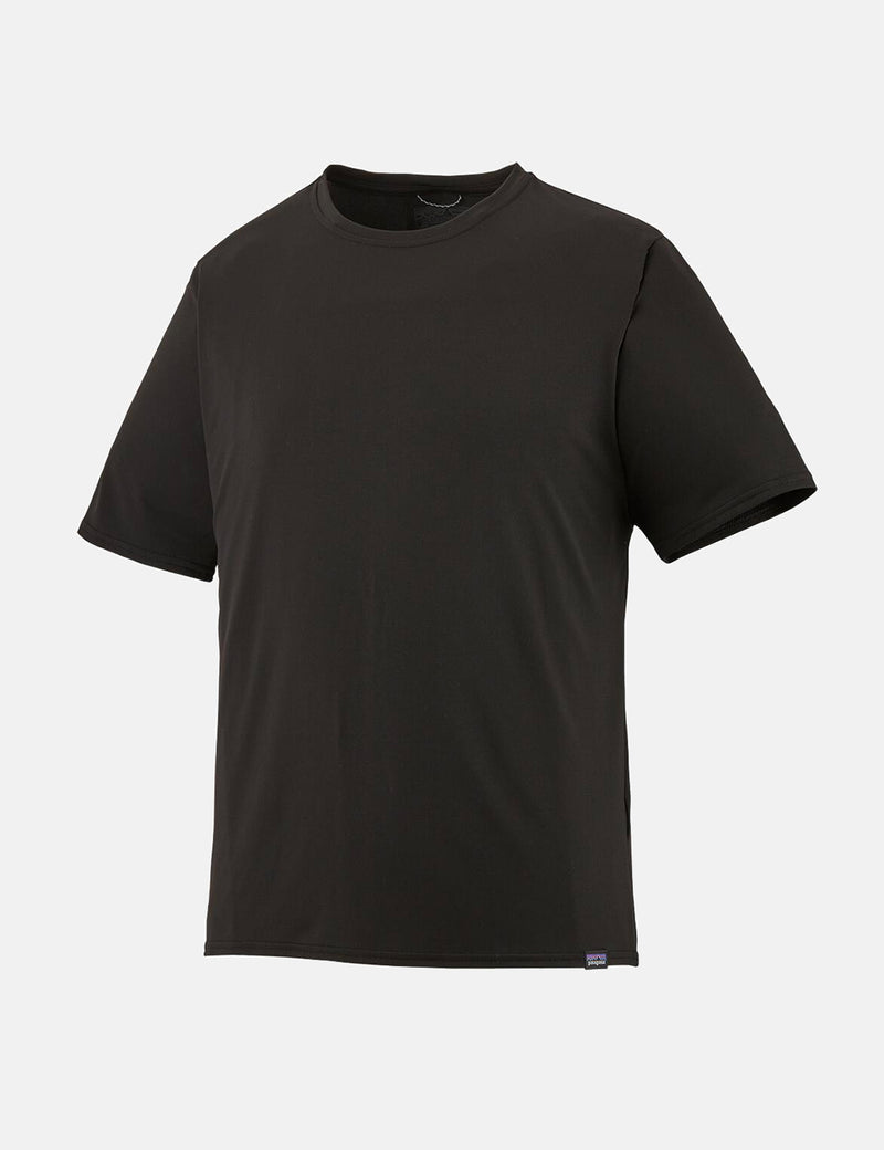 パタゴニアキャピレンクールデイリーTシャツ-ブラック