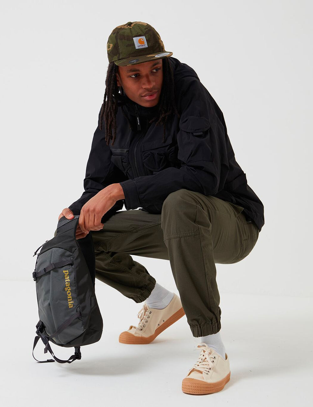 Patagonia Atom Sling Bag Forge Grey URBAN EXCESS