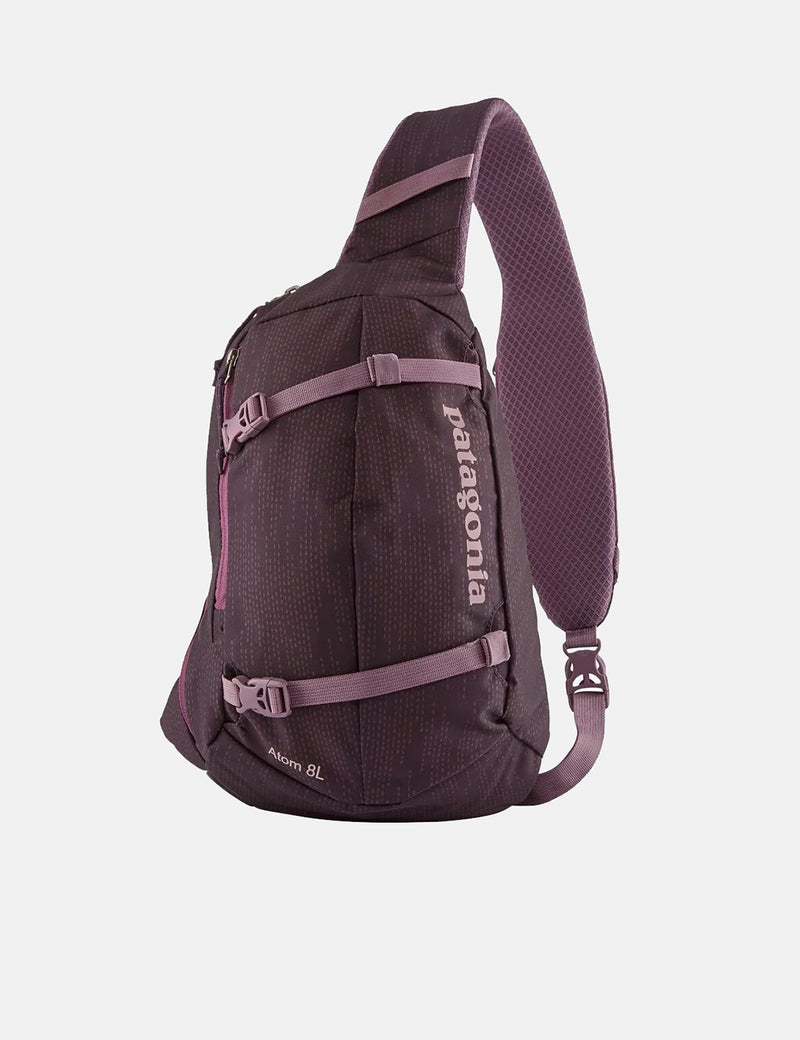 Patagonia Atom Sling Bag (8L, Falling Seeds) - Piton Purple