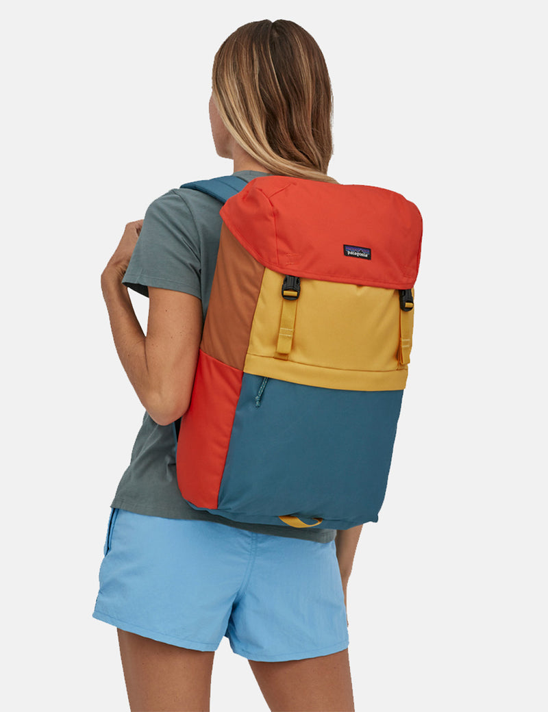 Sac à dos Patagonia Arbor Lid Pack - Patchwork:Surfboard Yellow