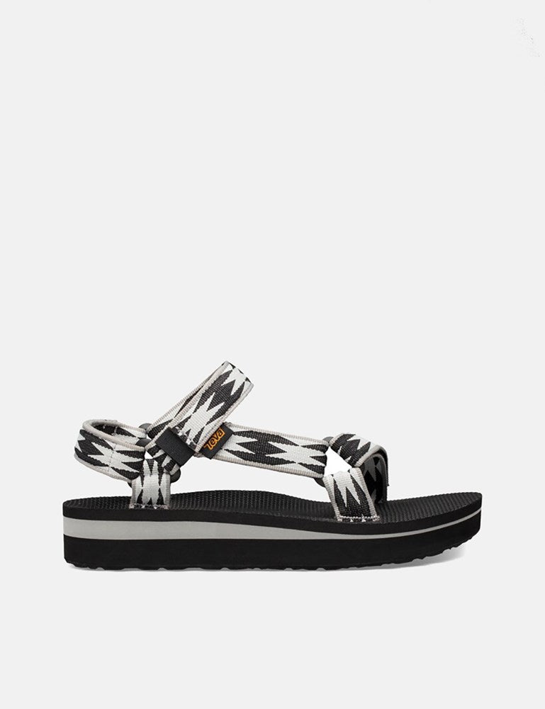 Teva Womens Midform Universal Sandal - Halcon Black Multi