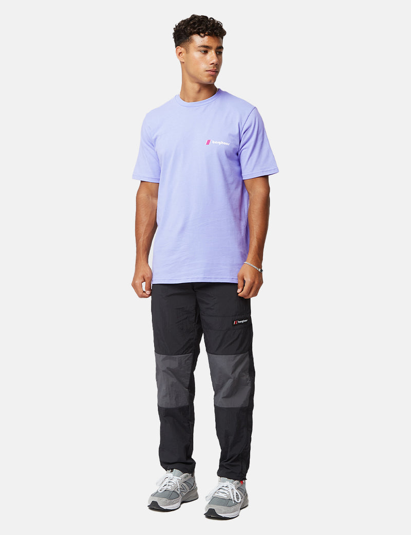 T-Shirt Berghaus Dean Street Heritage Logo Devant et Dos - Pale Iris