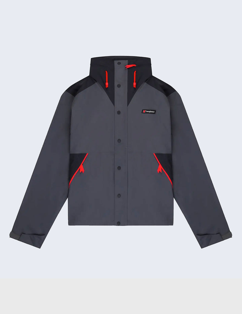 Veste Berghaus Dean Street Courmayeur - Rayures Grises/Noir Jais/Volcan