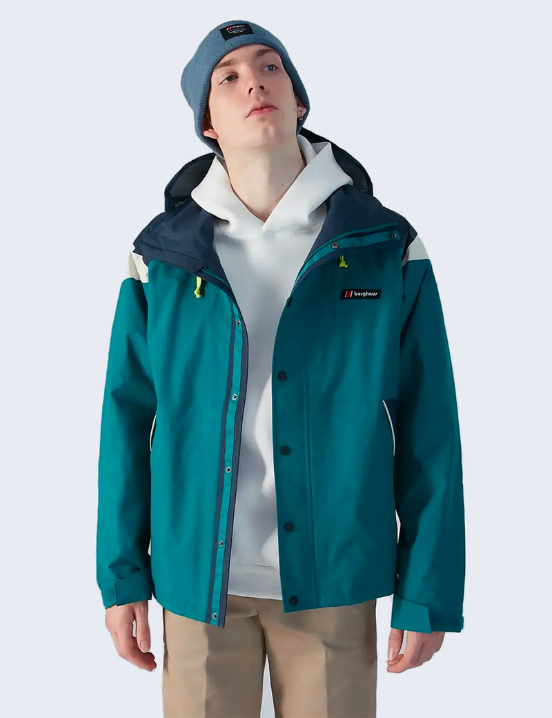 Berghaus Dean Street Courmayeur 재킷 - 셰이드 스프루스/블루베리/실버 자작나무