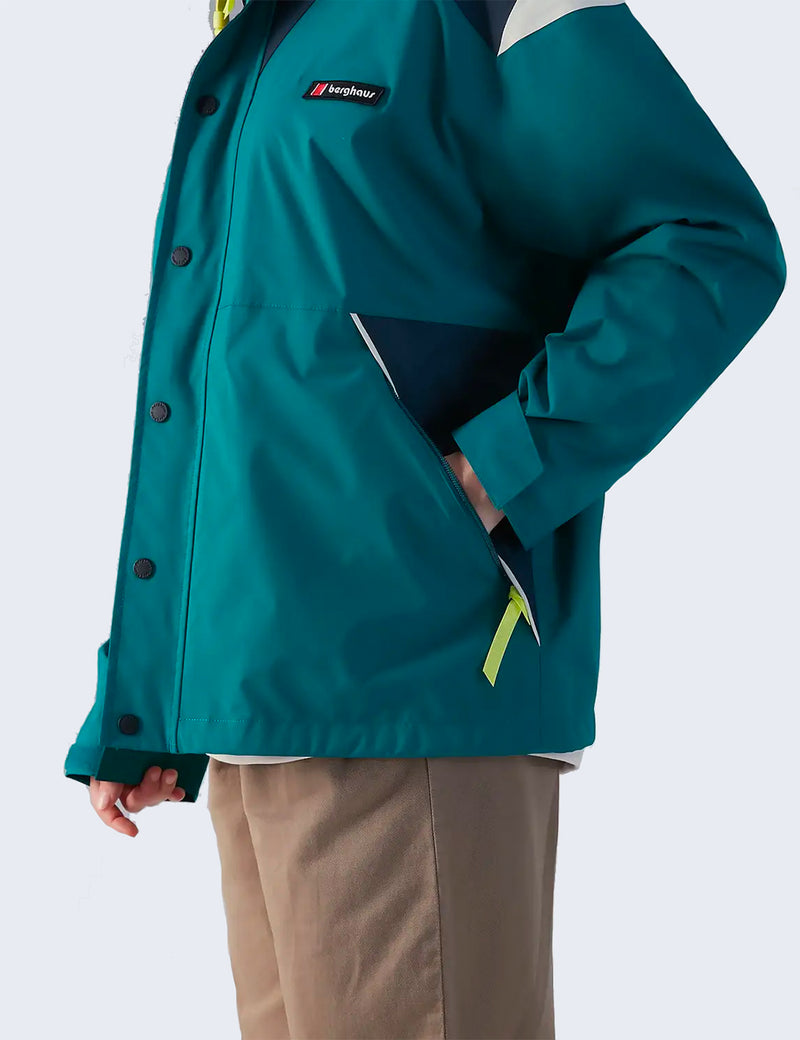 Berghaus Dean Street Courmayeur 재킷 - 셰이드 스프루스/블루베리/실버 자작나무