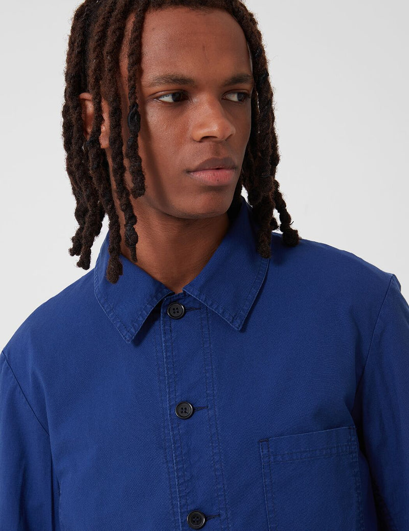 Vetra French Workwear Jacke aus heller Baumwolle (4N45) - Hydrone Blue