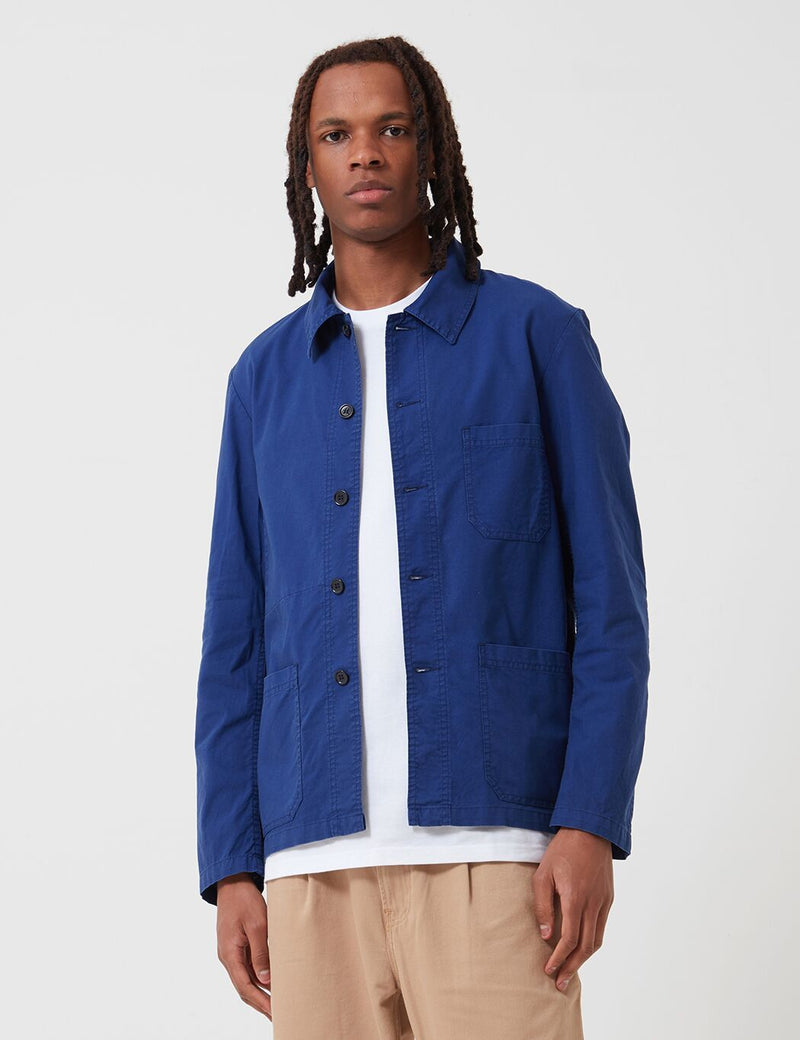 Vetra French Workwear Jacke aus heller Baumwolle (4N45) - Hydrone Blue