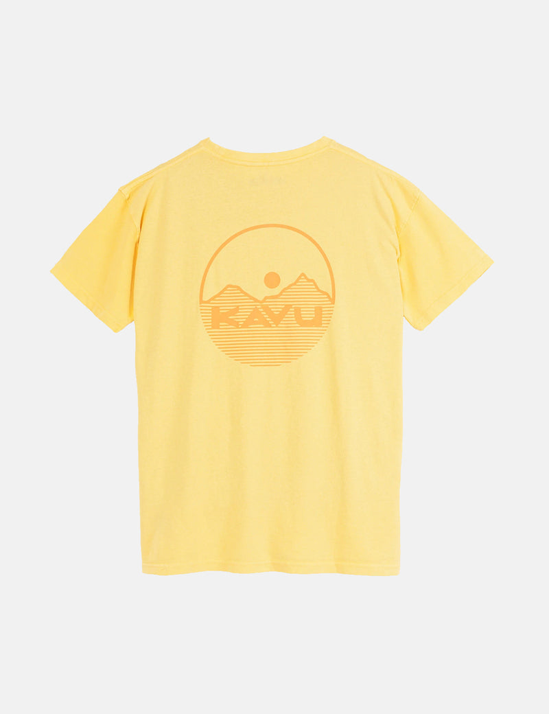 Kavu Busy T-Shirt - Sunray Yellow