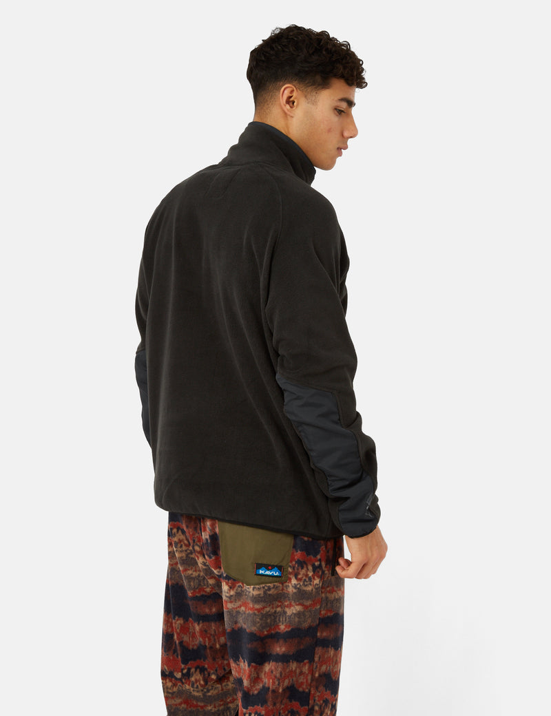 Kavu Teannaway Fleece Pullover - Black