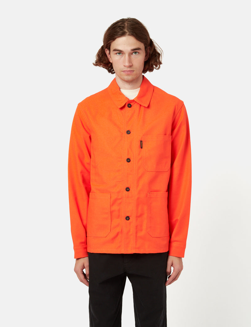 Veste de travail Le Laboureur (coton sergé) - Orange