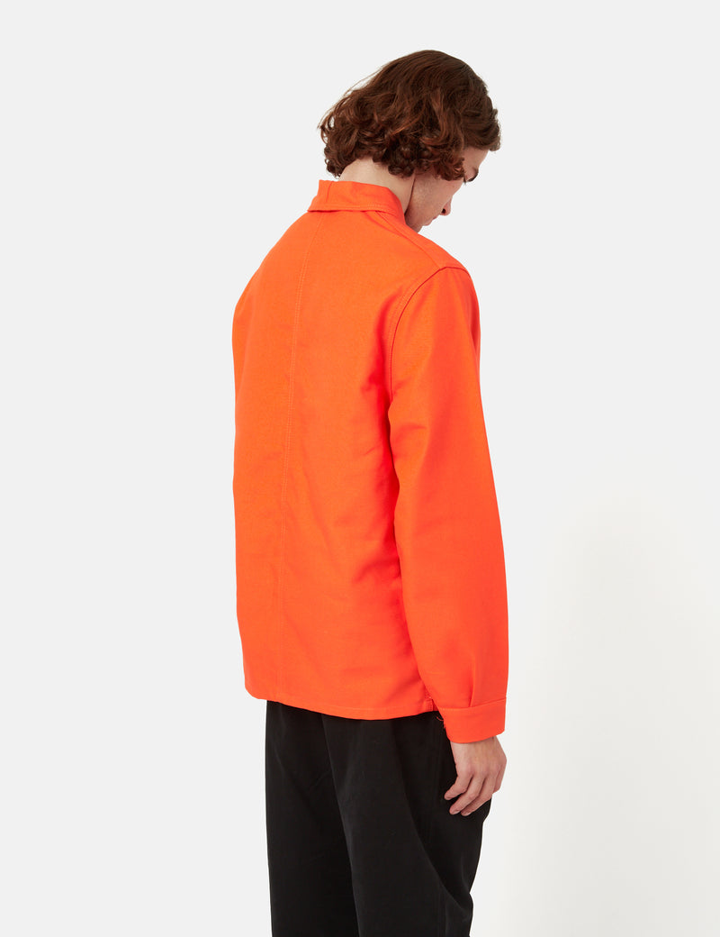 Veste de travail Le Laboureur (coton sergé) - Orange