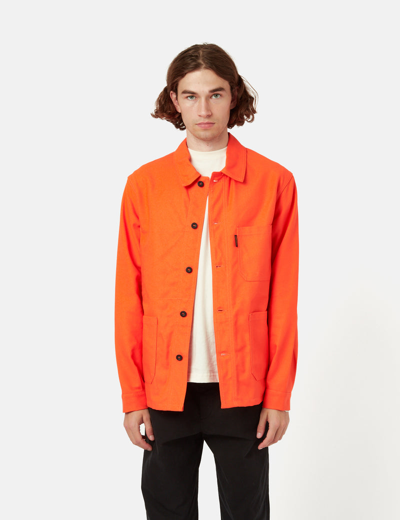 Le Laboureur Work Jacket (Cotton Twill) - Orange