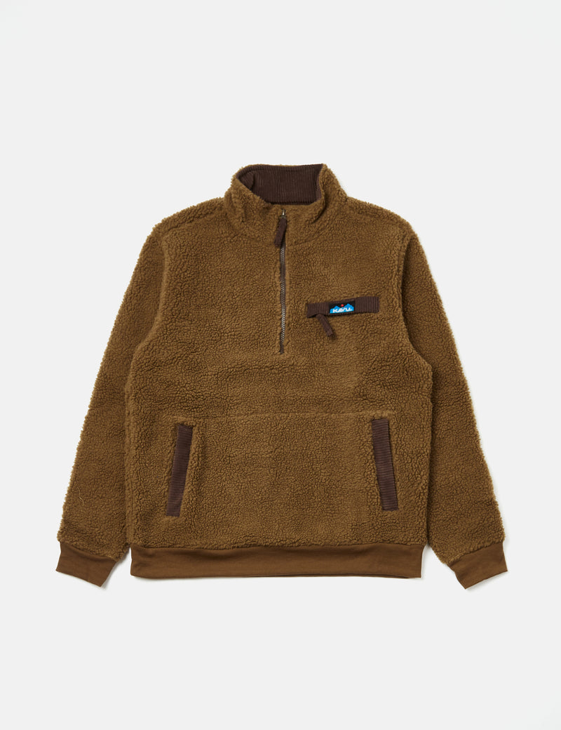 Kavu Calawah Sherpa-Fleece - Kaffeebraun