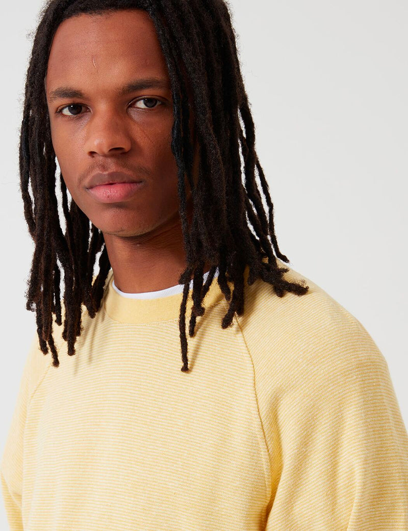 Patagonia Trail Harbour Crew Neck Sweatshirt - Surfboard Yellow/Resin Yellow