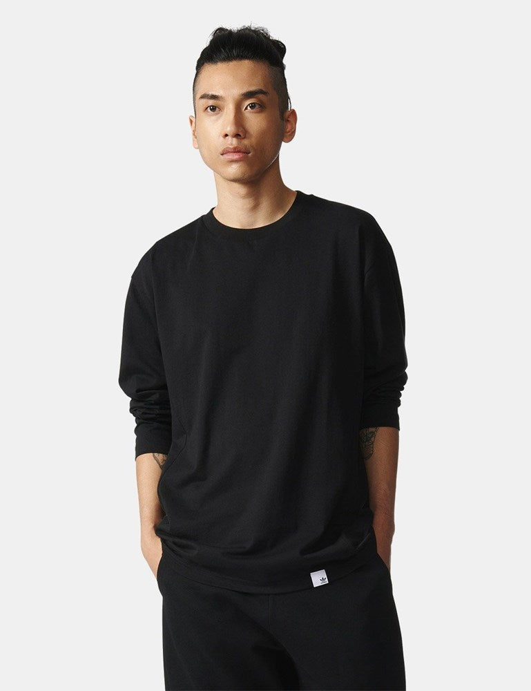 adidasXBYO長袖Tシャツ-ブラック