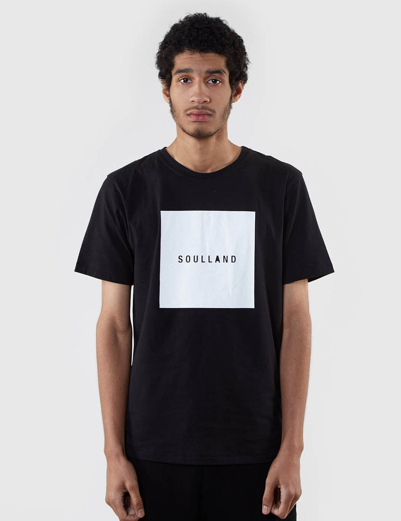 Soulland Soulsquare T-Shirt - Black