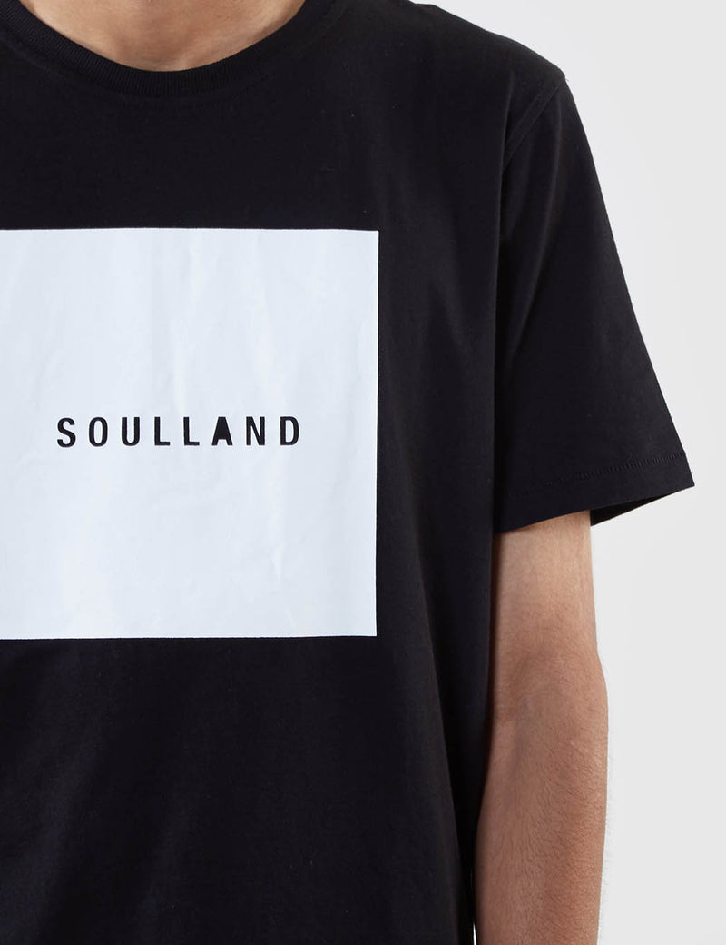 Soulland Soulsquare T-Shirt - Black