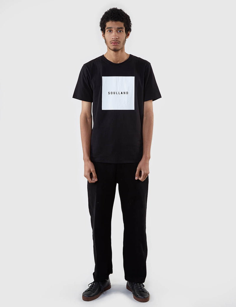 Soulland Soulsquare T-Shirt - Black
