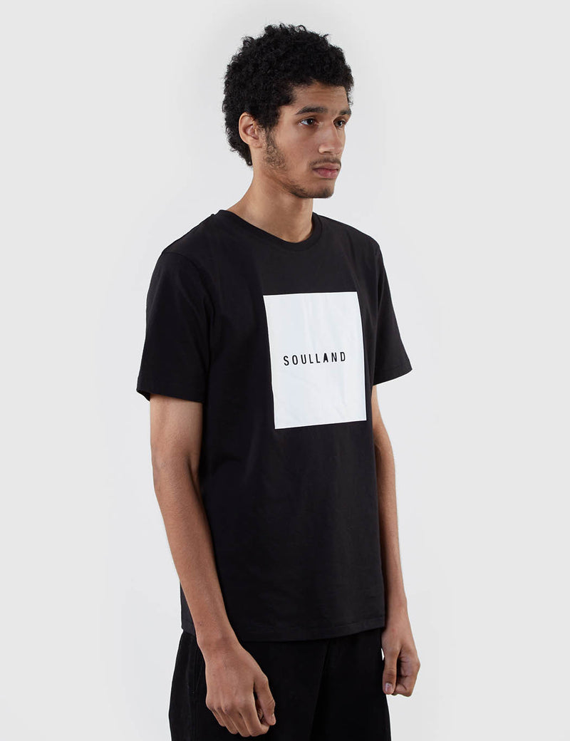Soulland Soulsquare T-Shirt - Black