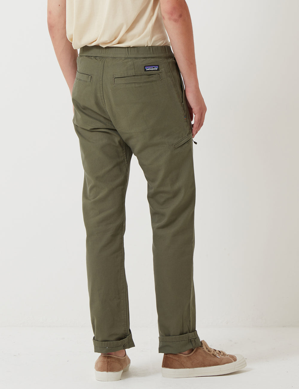 90s patagoniaパタゴニア コットン キャンバス パンツ グレー