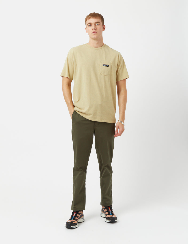 Pantalon Patagonia Transit Traveler (Slim) - Basin Green