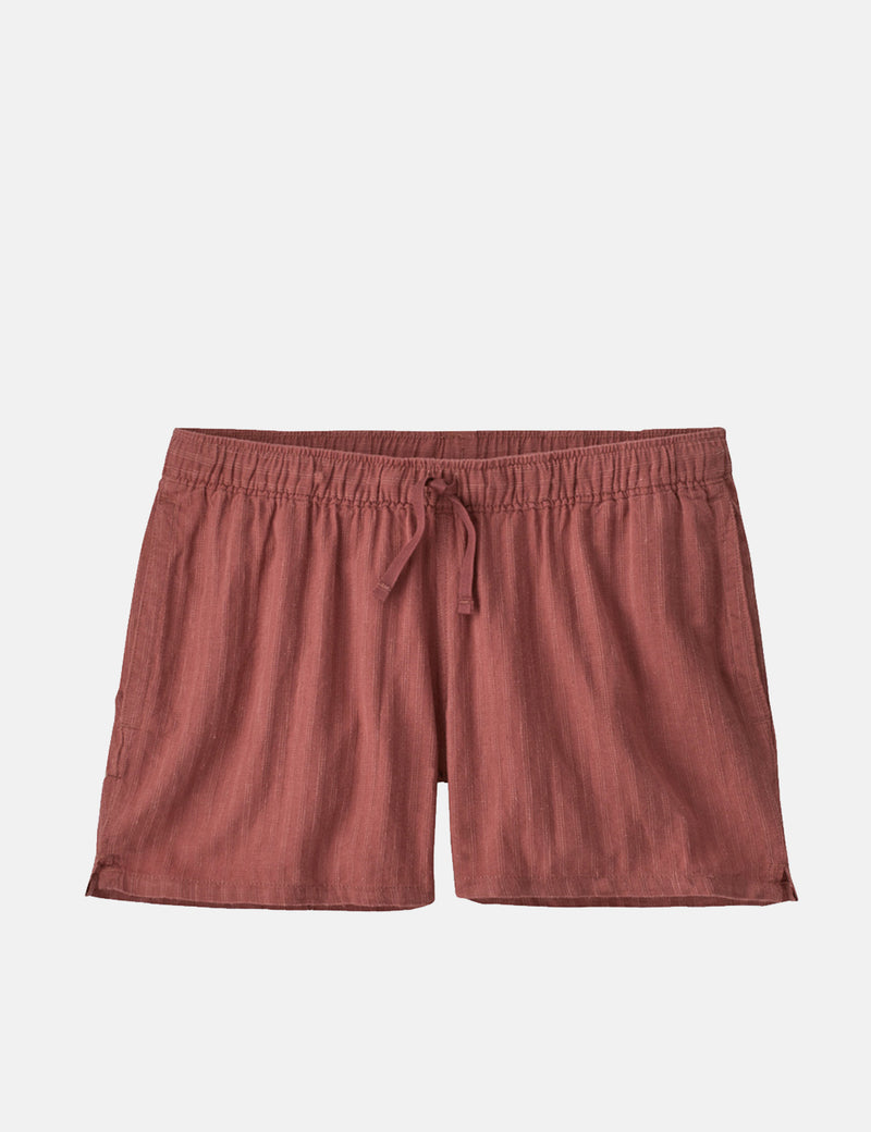 Patagonia Island Hemp Baggies Shorts Femme - Petits Courants:Rose Musquée