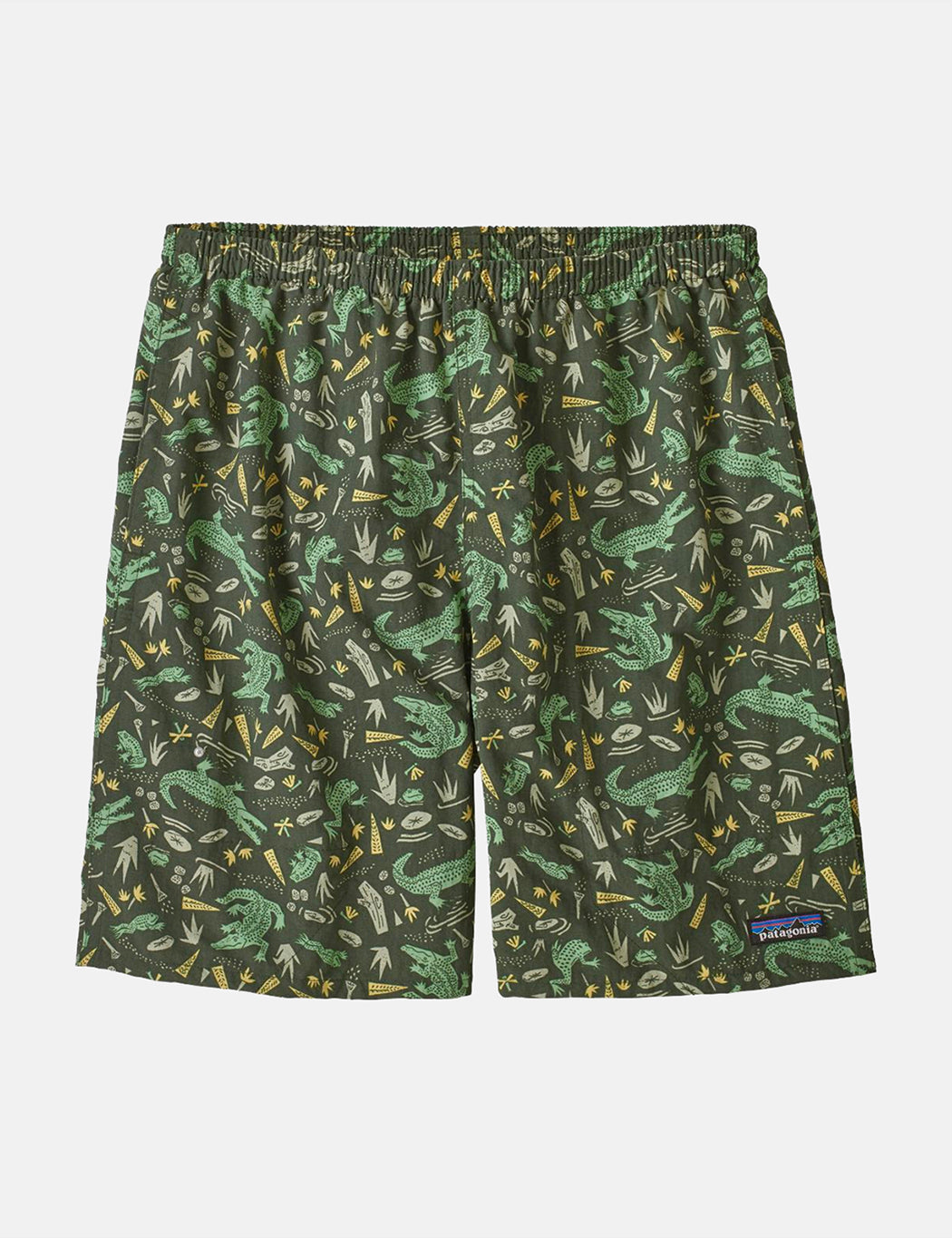 Patagonia Baggies Longs Shorts (7") Alligator Green URBAN EXCESS