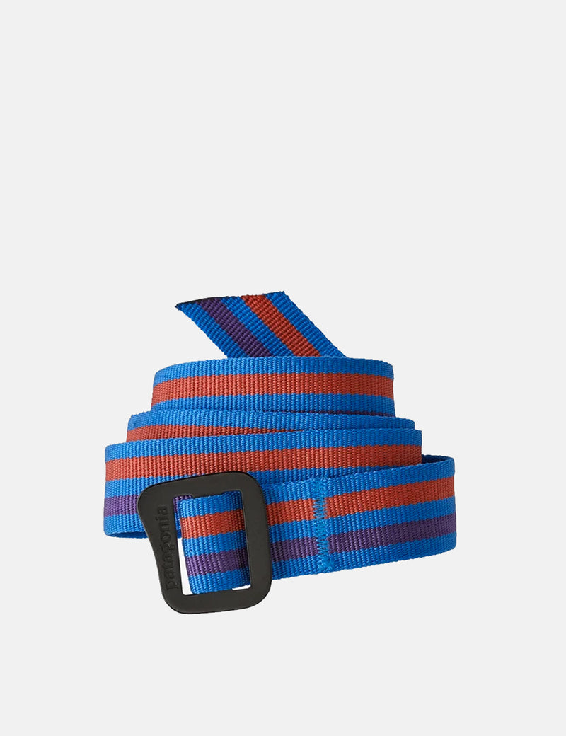 Patagonia Friction Belt (Fitz Roy Stripe) - Andes Blue