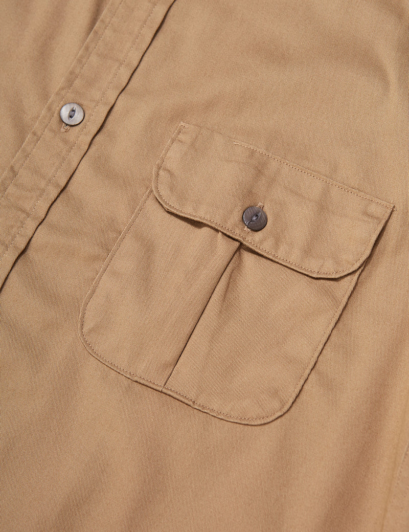 Dickies 1922 Made in USA Rinsed Shirt - Suntan