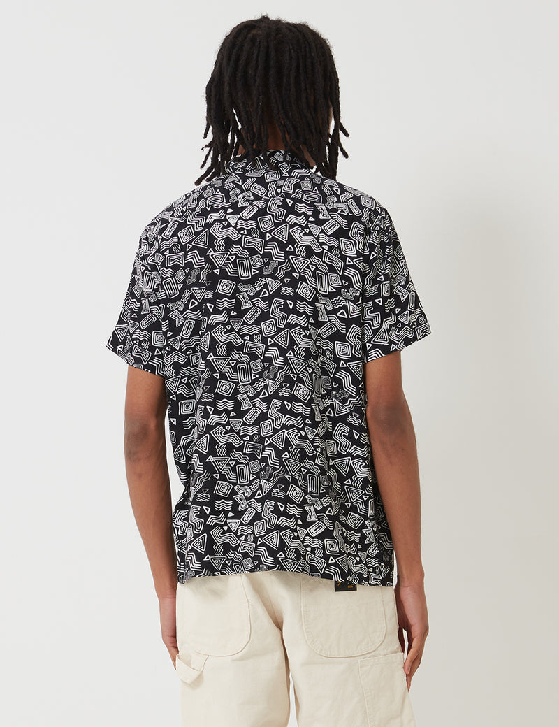 Stan Ray Tom Tom Batik Shirt - Black