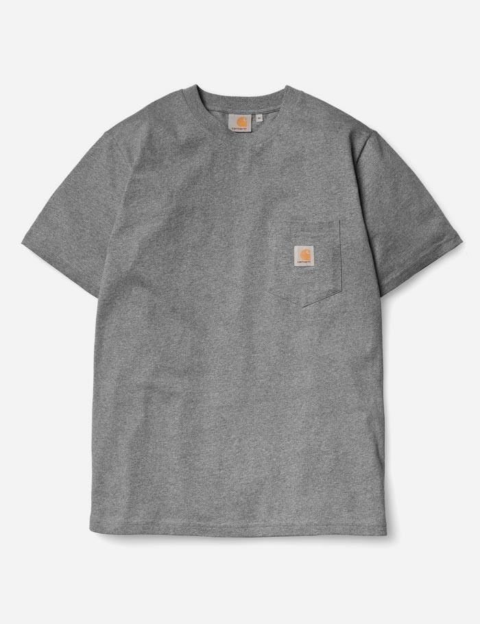 T-shirt Carhartt Pocket - Gris Foncé Chiné